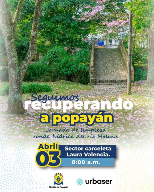 Invitación: Jornada de limpieza en el río Molino