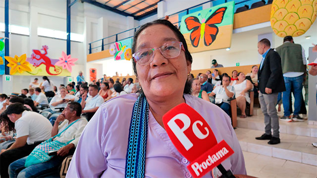 Margarita Mestizo, lideresa indígena. Margarita Mestizo, lideresa indígena.