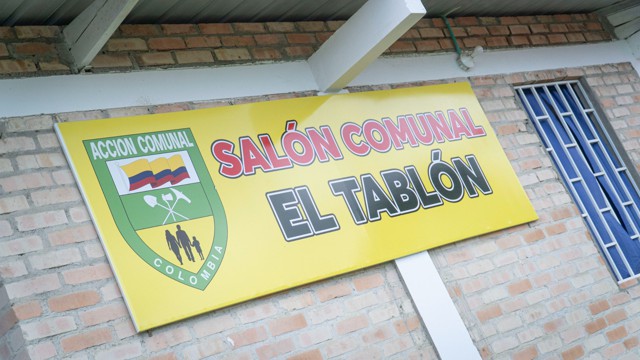 Popayán entrega salón comunal a El Tablón