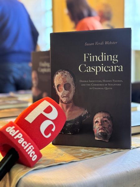 Popayán recibió a Susan Verdi Webster y su libro revelador sobre Caspicara