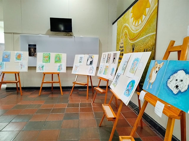 Transformaciones visibles la primera exhibición de pintura de ‘Los mayitas’ Transformaciones visibles la primera exhibición de pintura de ‘Los mayitas’