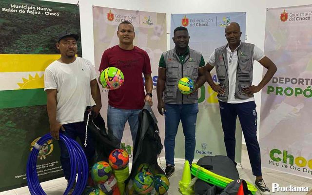 INDECHO fortalece el deporte en el Darién chocoano