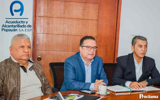 Acueducto de Popayán garantiza su sostenibilidad