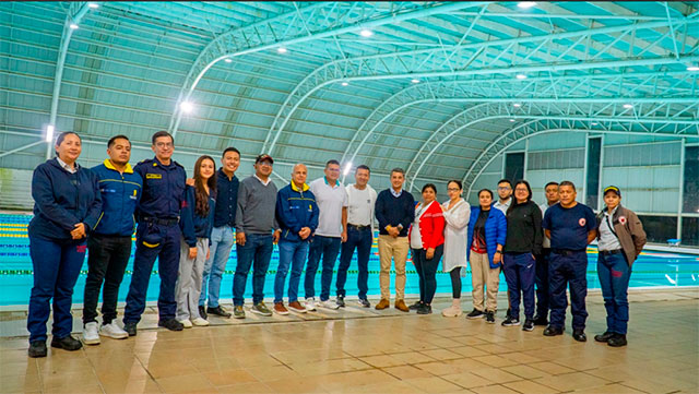 Alcaldía de Popayán y clubes acuáticos acuerdan reapertura del complejo acuático municipal