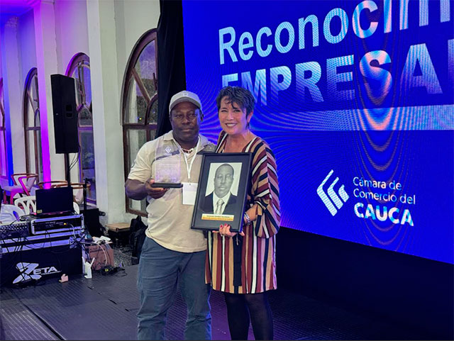 Cámara de Comercio del Cauca exalta el compromiso de empresarios en Popayán. Cámara de Comercio del Cauca exalta el compromiso de empresarios en Popayán.