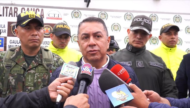Duro golpe a banda delincuencial en Popayán