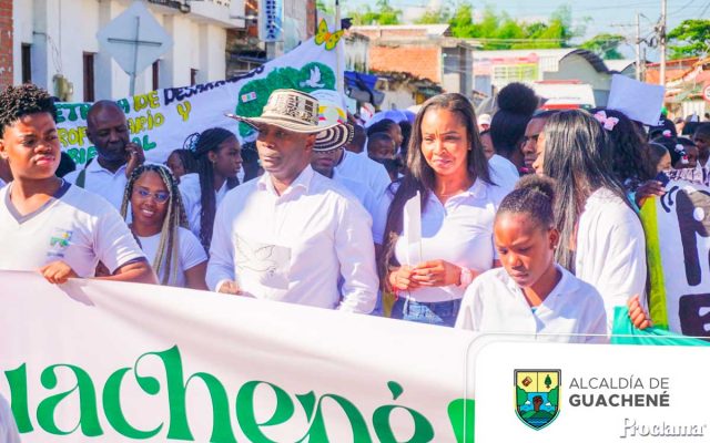 Guachené marcha por la paz y exige inversión social Guachené marcha por la paz y exige inversión social