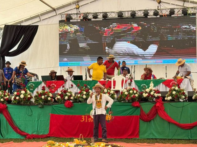 Indígenas del Cauca exigen respeto a la soberanía popular Indígenas del Cauca exigen respeto a la soberanía popular