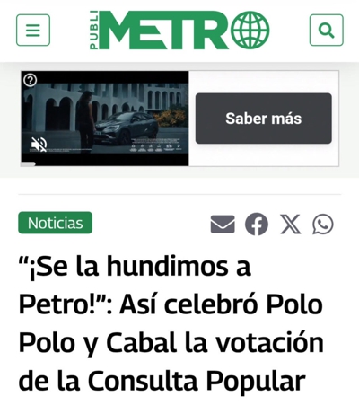 Las torpezas de la prensa colombiana con Gustavo Petro