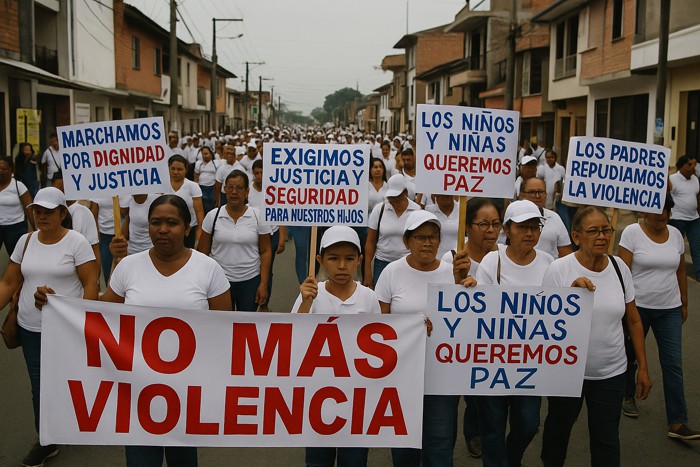 El Norte del Cauca marcha contra la barbarie