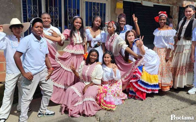 Orgullo afro se tomó las calles de Suárez