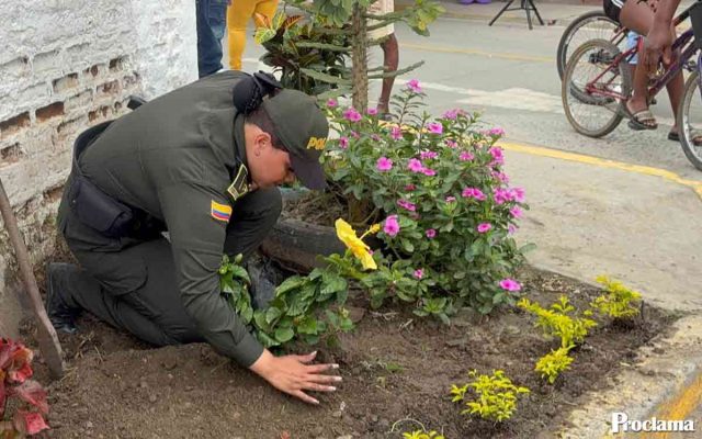 Policía y comunidad transforman Bella Vista