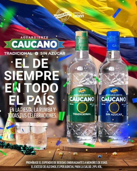 Aguardiente Caucano se alista para conquistar nuevos mercados