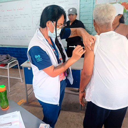 Atención primaria en salud para la zona rural de Corinto