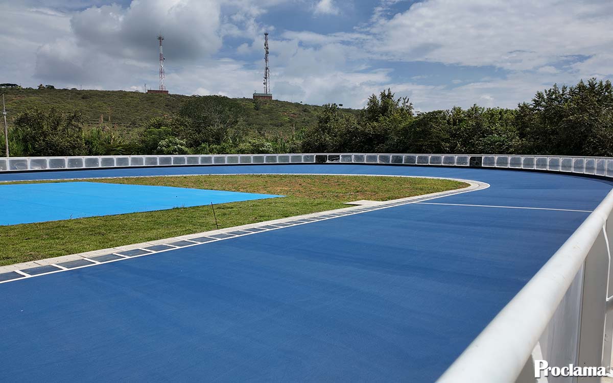 Caloto estrena pista de patinaje olímpica Caloto estrena pista de patinaje olímpica