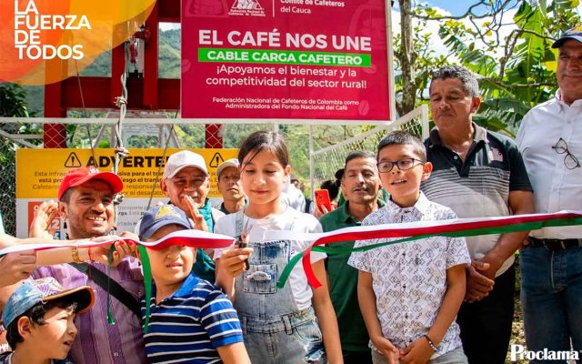 El cable cafetero que conecta las montañas