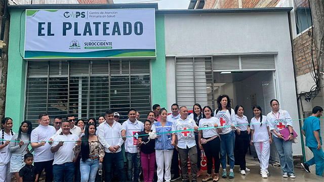 Inauguran Centro de Atención Primaria en Salud en El Plateado Inauguran Centro de Atención Primaria en Salud en El Plateado