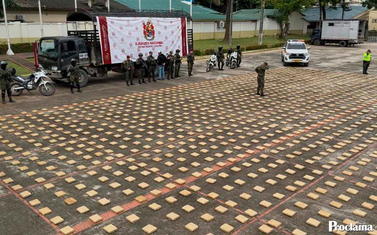Incautadas tres toneladas de marihuana rumbo a Brasil Incautadas tres toneladas de marihuana rumbo a Brasil