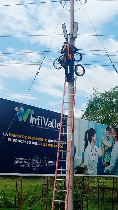 Mejoran iluminación hacia Chicao y Tucán en Quilichao Mejoran iluminación hacia Chicao y Tucán en Quilichao
