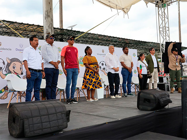 Miranda rueda el balón por la paz Miranda rueda el balón por la paz