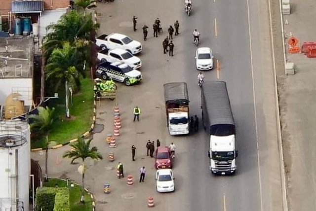 Operativo refuerza seguridad en la variante de Santander de Quilichao