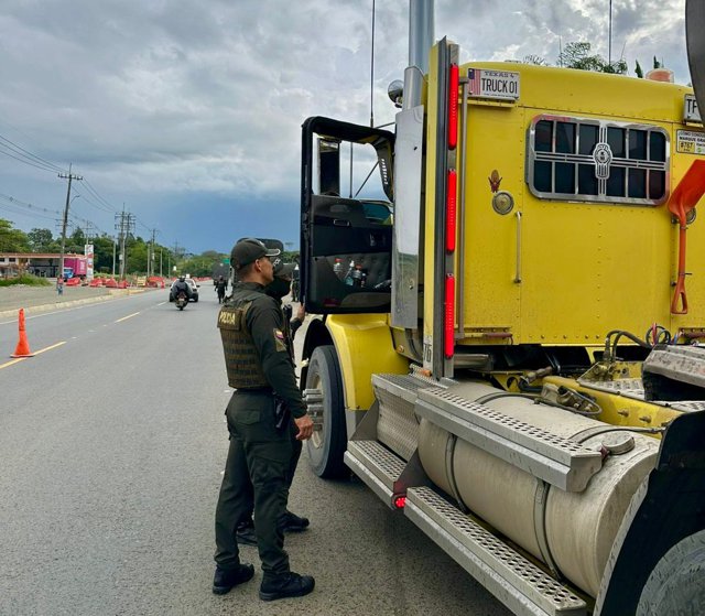 Operativo refuerza seguridad en la variante de Santander de Quilichao