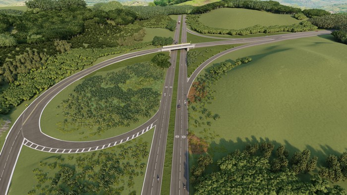 Otra vez proyectan la carretera de la eternidad
