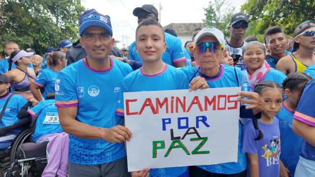 Running por la Paz, la Vida y la Reconciliación en Caloto