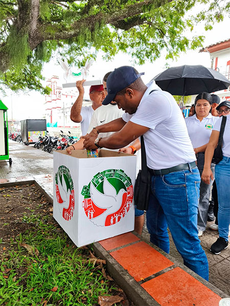 Todos por Corinto: solidaridad tras el atentado Todos por Corinto: solidaridad tras el atentado