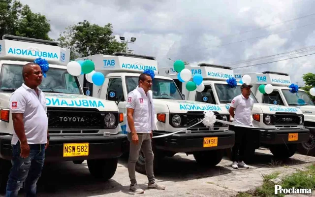 21 ambulancias para el sur del Cauca