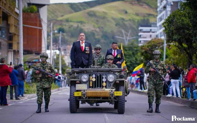 Gobernación de Nariño lideró desfile del 20 de julio