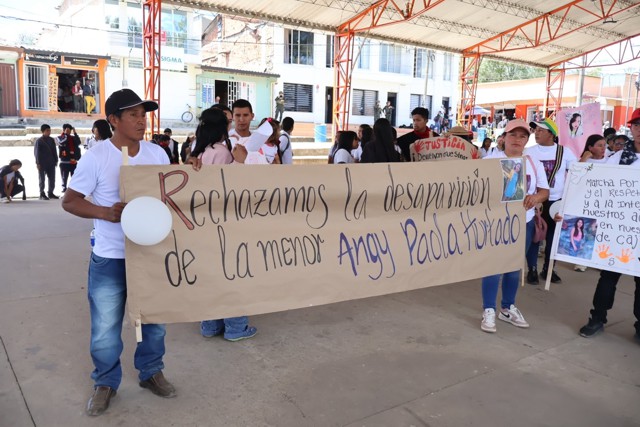 Cajibío alza la voz por la niñez y adolescencia