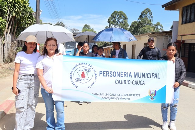 Cajibío alza la voz por la niñez y adolescencia Cajibío alza la voz por la niñez y adolescencia