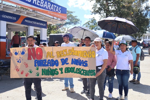 Cajibío alza la voz por la niñez y adolescencia
