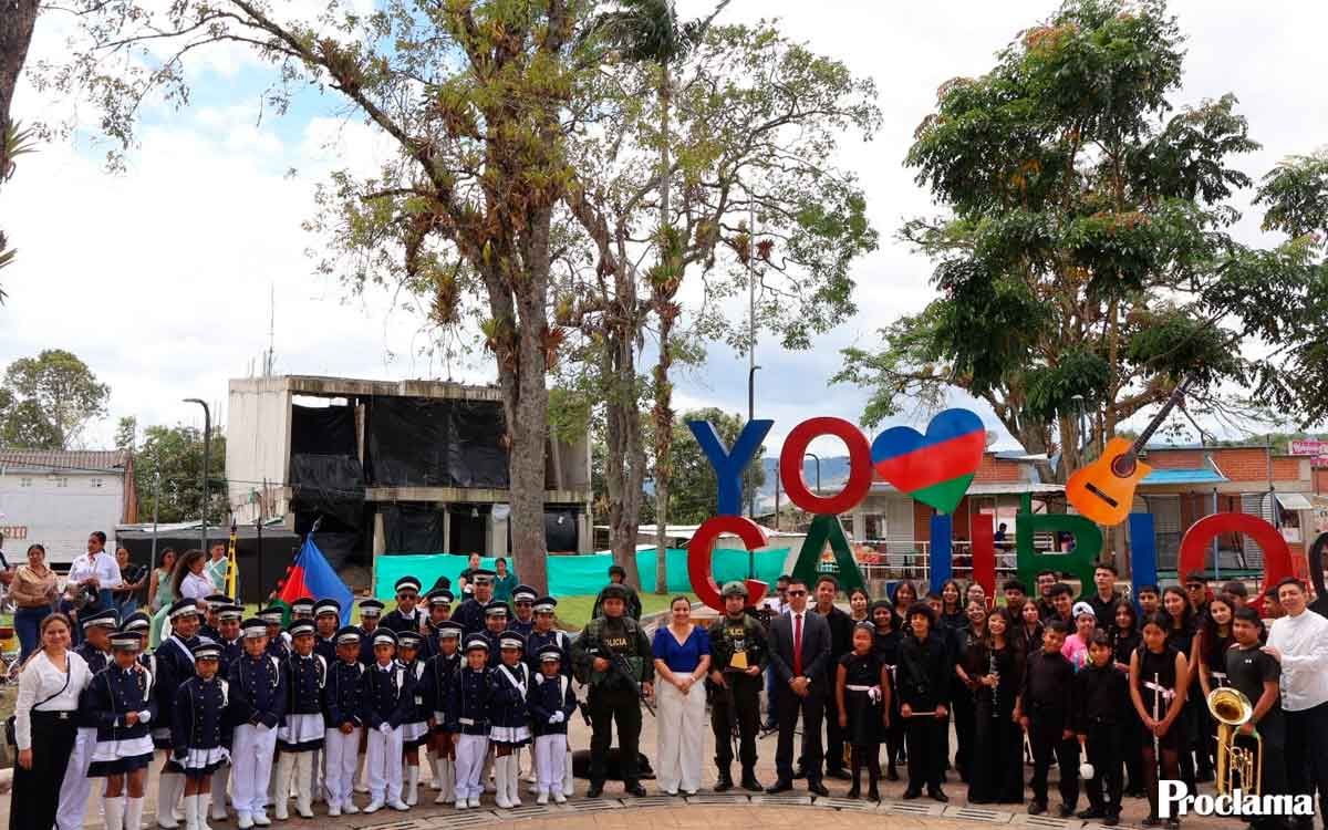 Cajibío conmemora independencia con homenaje a la fuerza pública Cajibío conmemora independencia con homenaje a la fuerza pública