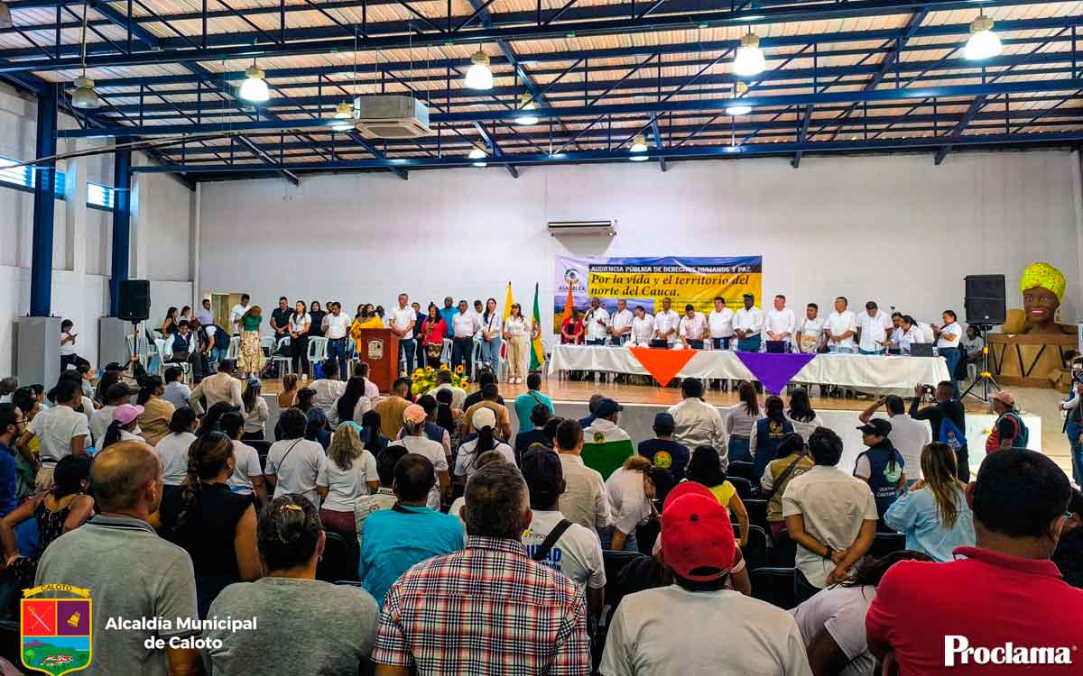 Caloto expone sus heridas ante la Asamblea del Cauca Caloto expone sus heridas ante la Asamblea del Cauca