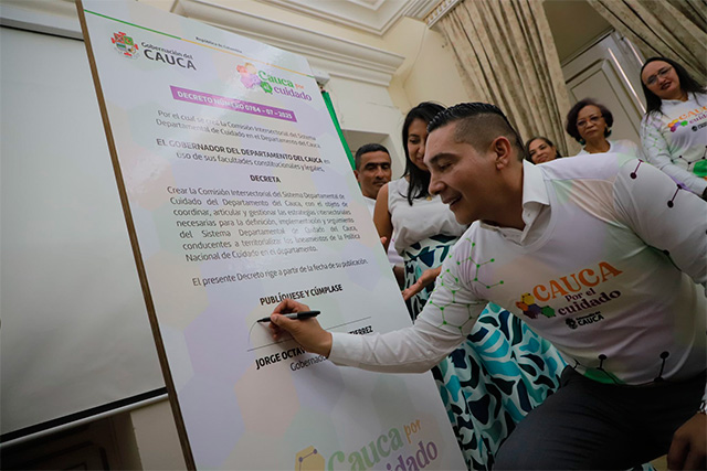 Cauca adopta su Sistema Departamental de Cuidado Cauca adopta su Sistema Departamental de Cuidado