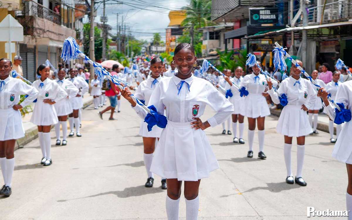 Chocó rindió tributo a la patria con desfile cívico Chocó rindió tributo a la patria con desfile cívico