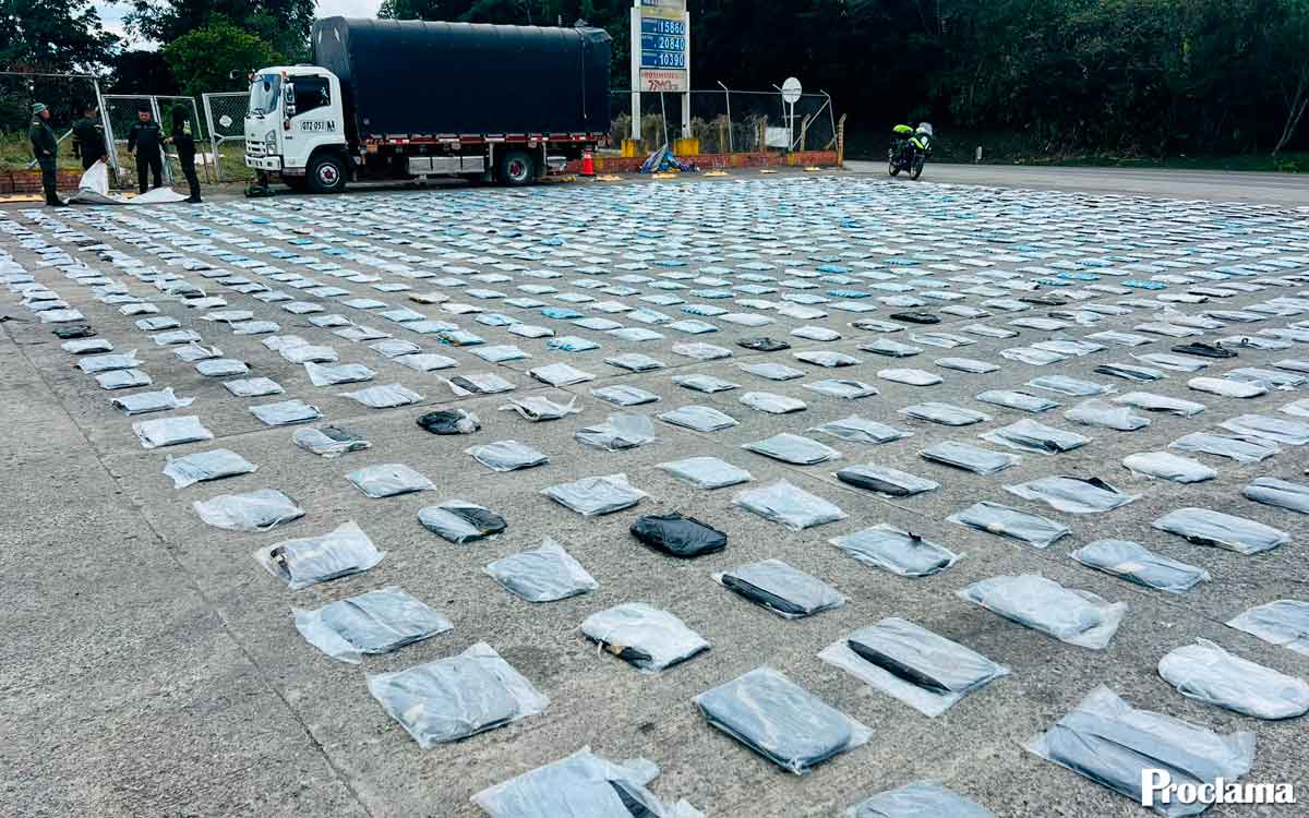 Droga oculta en tubos metálicos cae en Piendamó