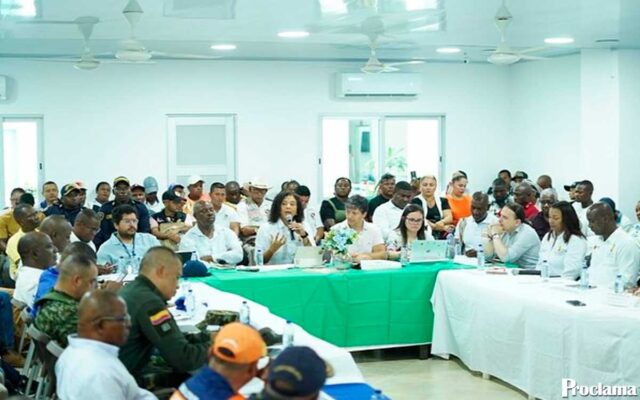 Gobernadora lidera respuesta ante emergencia en Bajirá
