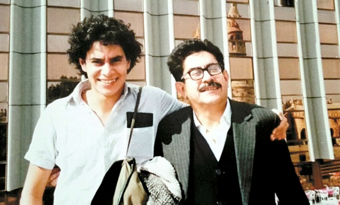 Iván Cepeda con su padre, Manuel Cepeda, asesinado en 1994. Foto: cortesía Semanario Voz. Jueza Sandra Heredia, personaje del año