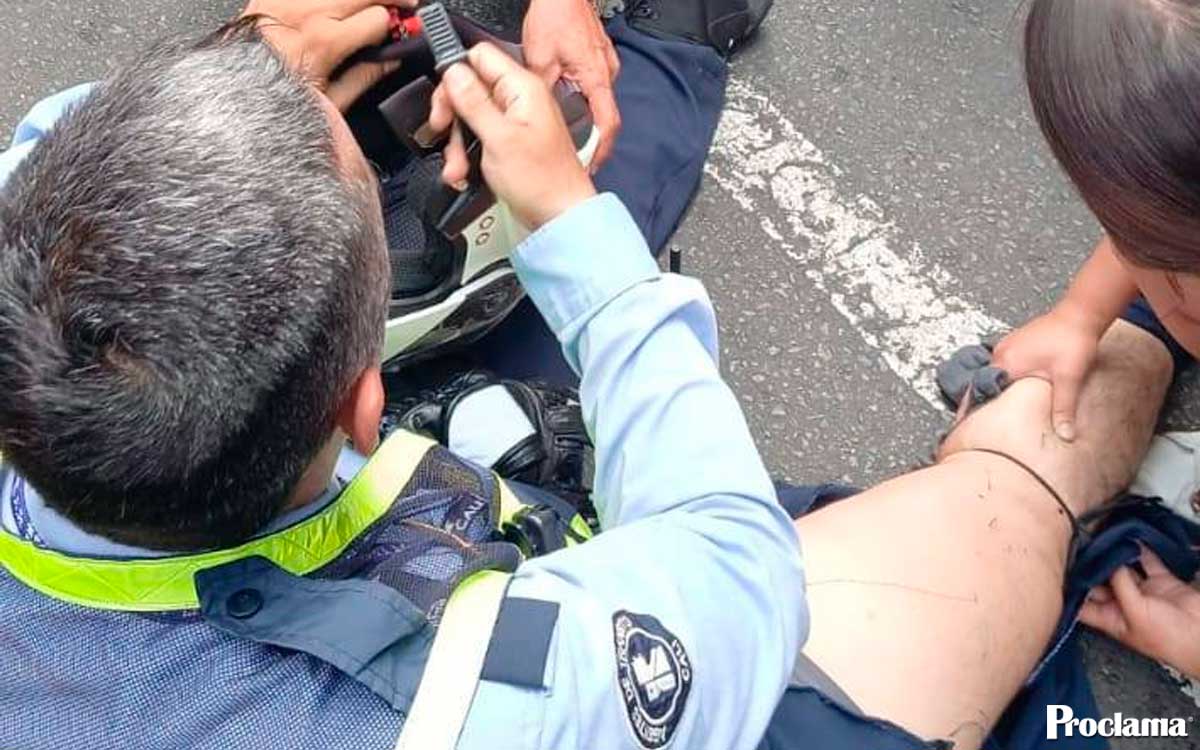 Le disparan a agente de tránsito en el centro de Cali Le disparan a agente de tránsito en el centro de Cali