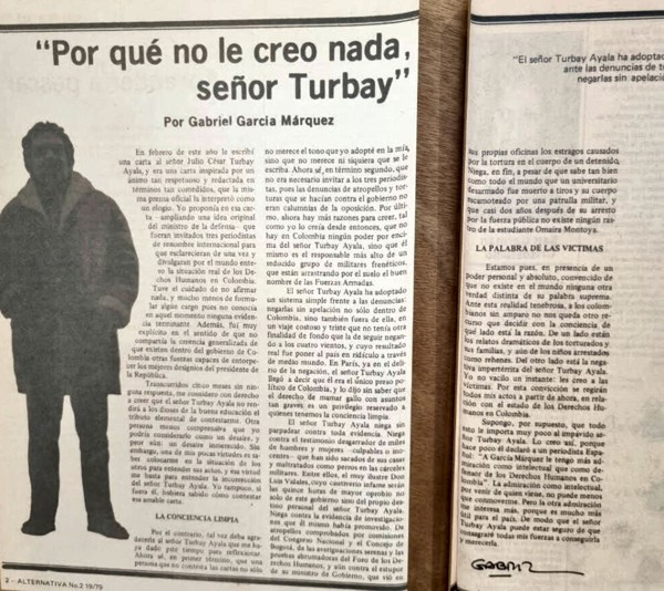 Los torturados durante el gobierno de Turbay Ayala