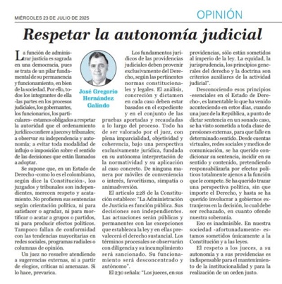 Meter las narices donde no se debe para favorecer a Álvaro Uribe