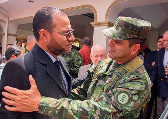 Alcaldía de Popayán acompañó transmisión de mando en la Tercera División del Ejército Nacional