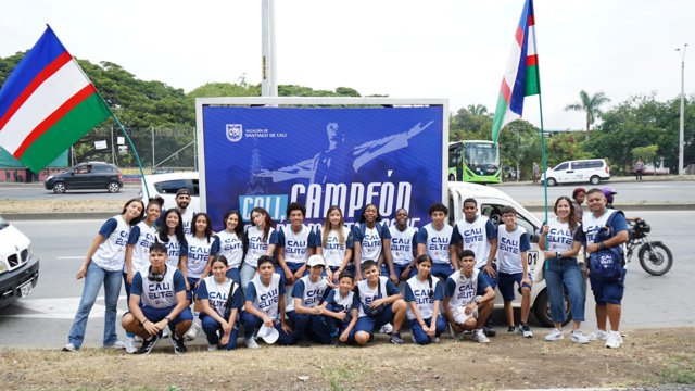 Cali Élite: Capital Deportiva de América. Cali celebra con caravana el doble título en Juegos Departamentales 2025. 