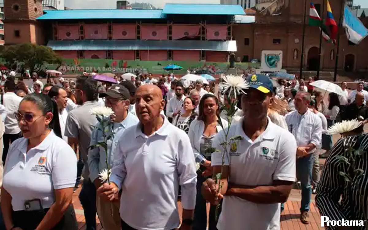 Cali y el Valle honran la memoria de Miguel Uribe Turbay
