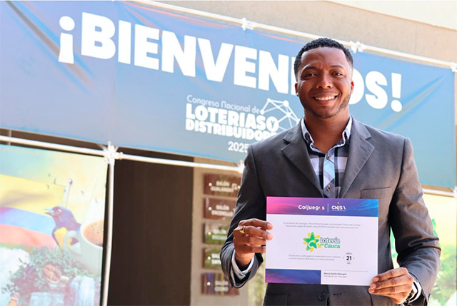 Coljuegos reconoce gestión de la Lotería del Cauca Coljuegos reconoce gestión de la Lotería del Cauca