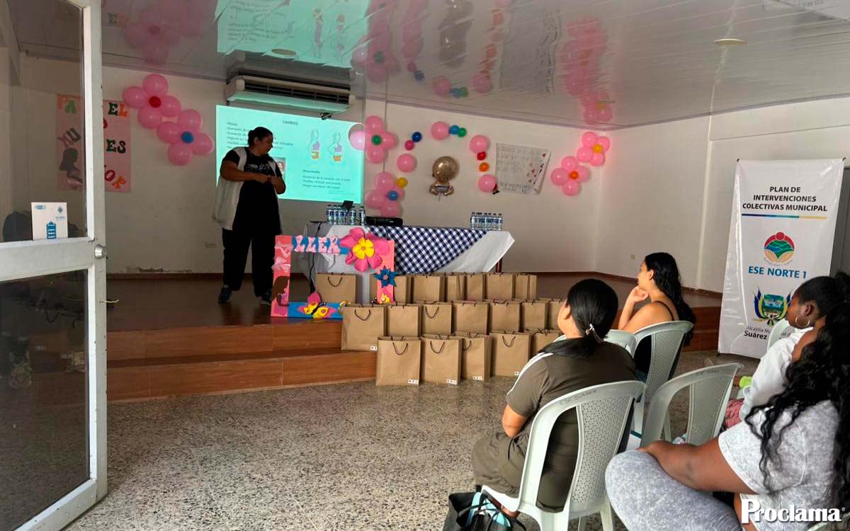 ESE Norte 1 realizó curso de maternidad y paternidad en Suárez ESE Norte 1 realizó curso de maternidad y paternidad en Suárez