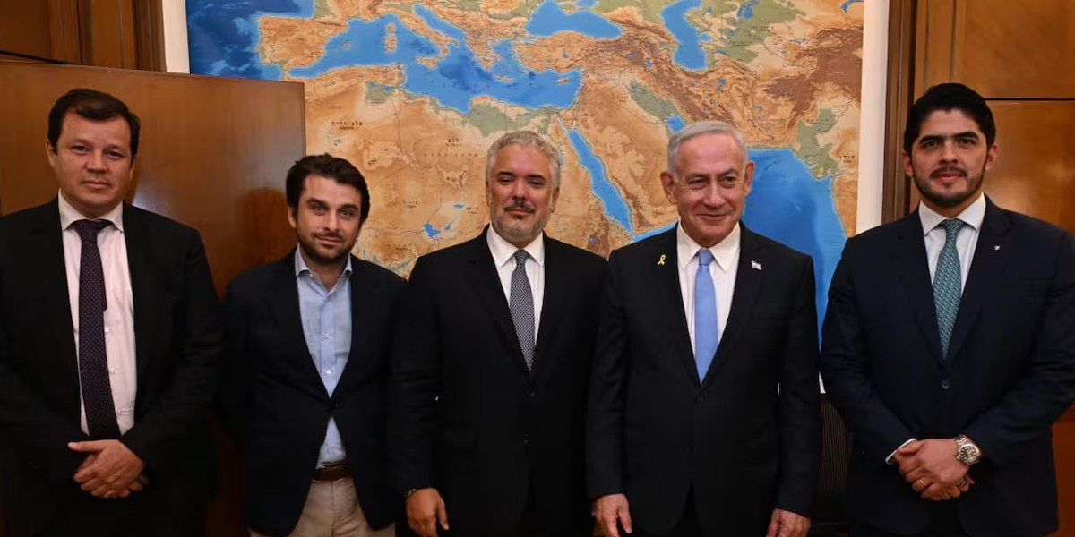 IVÁN DUQUE MÁRQUEZ Y SU ORGULLO DE VISITAR A NETANYAHU